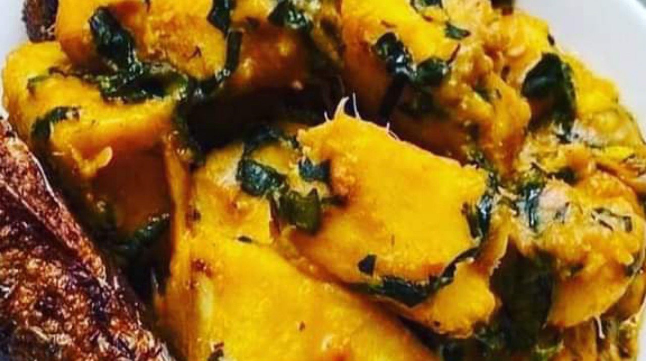 Vegetable Yam Porridge 